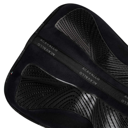 Compensador MF HPS con CW-CS gamuza grip gel flat Acavallo - Negro