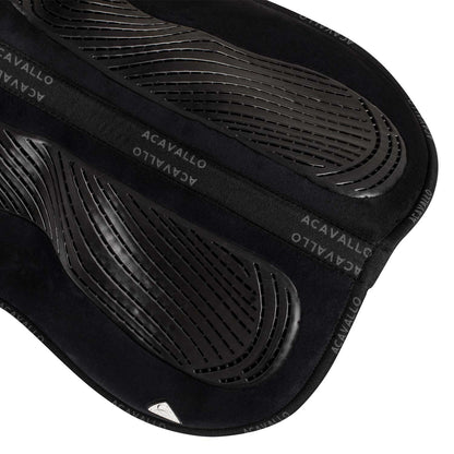 Compensador MF HPS con CW-CS gamuza grip gel flat Acavallo - Negro