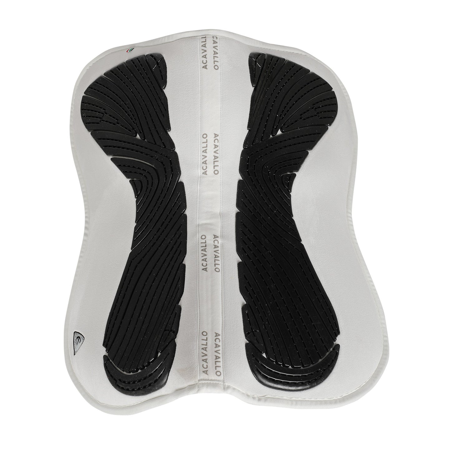 Compensador MF HPS cw-cs gamuza gel grip flat bolsillo configurable Acavallo - Blanco