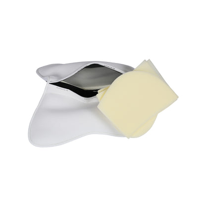 Compensador MF HPS cw-cs gamuza gel grip flat bolsillo configurable Acavallo - Blanco