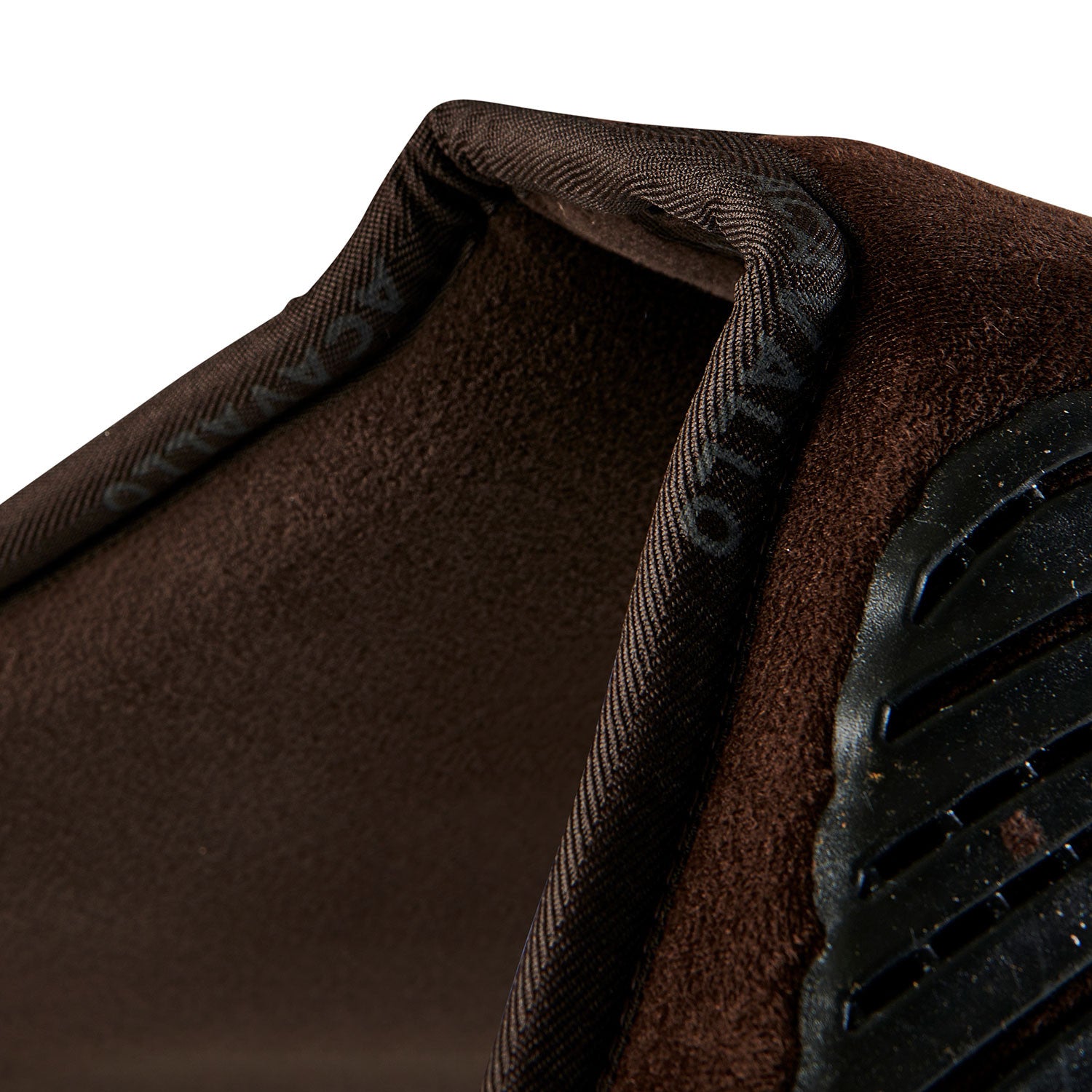 Compensador MF HPS cw-cs gamuza gel grip flat bolsillo configurable Acavallo - Marrón