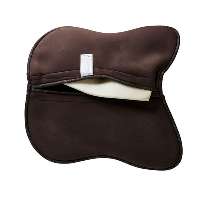 Compensador MF HPS cw-cs gamuza gel grip flat bolsillo configurable Acavallo - Marrón