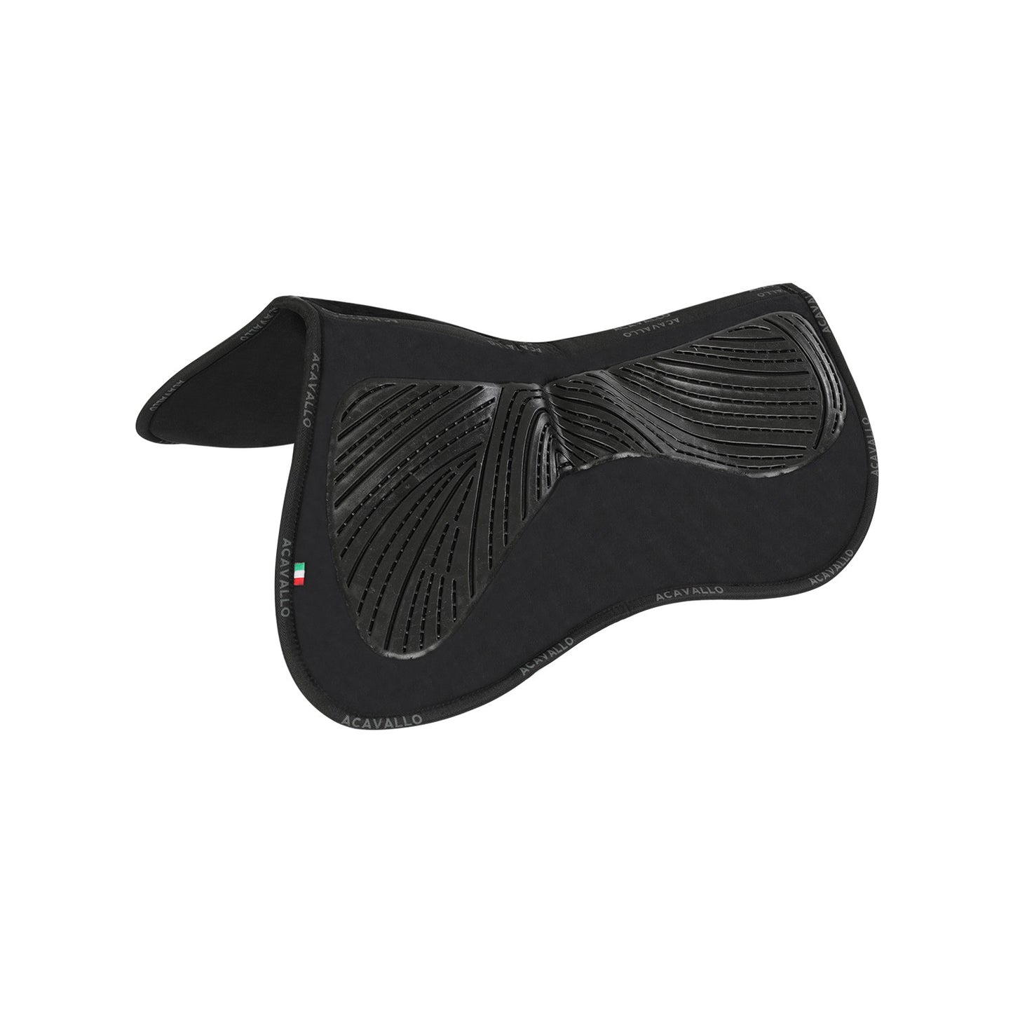 Compensador MF HPS cw-cs gamuza gel grip flat bolsillo configurable Acavallo - Negro