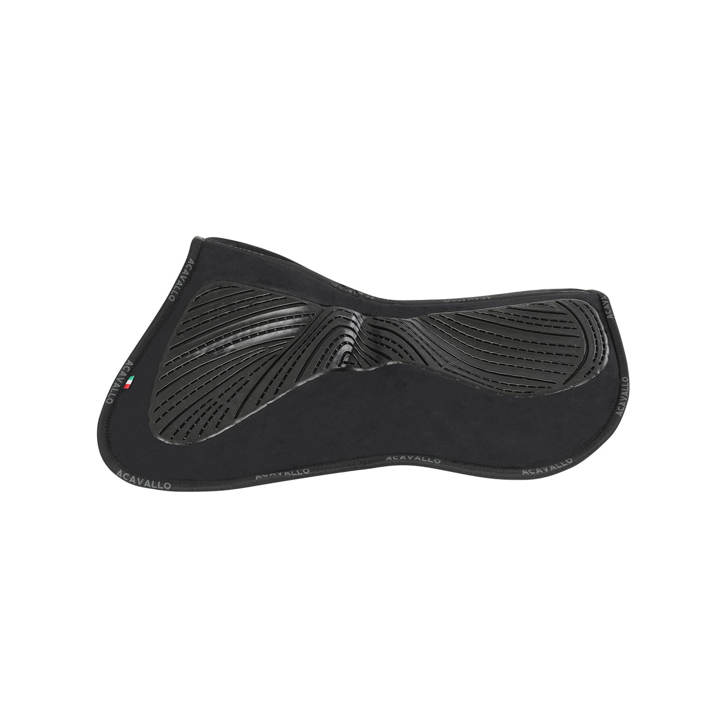 Compensador MF HPS cw-cs gamuza gel grip flat bolsillo configurable Acavallo - Negro