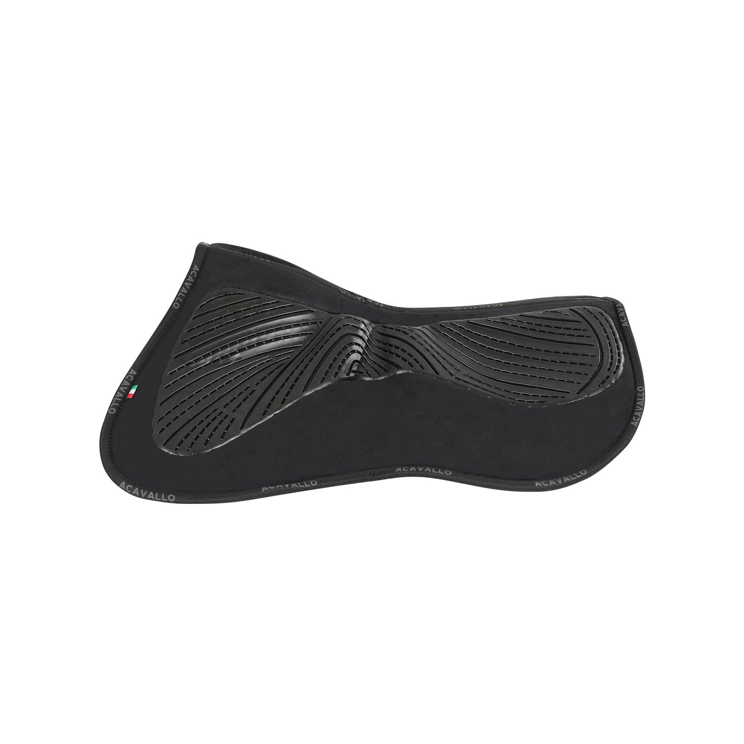 Compensador MF HPS cw-cs gamuza gel grip flat bolsillo configurable Acavallo - Negro