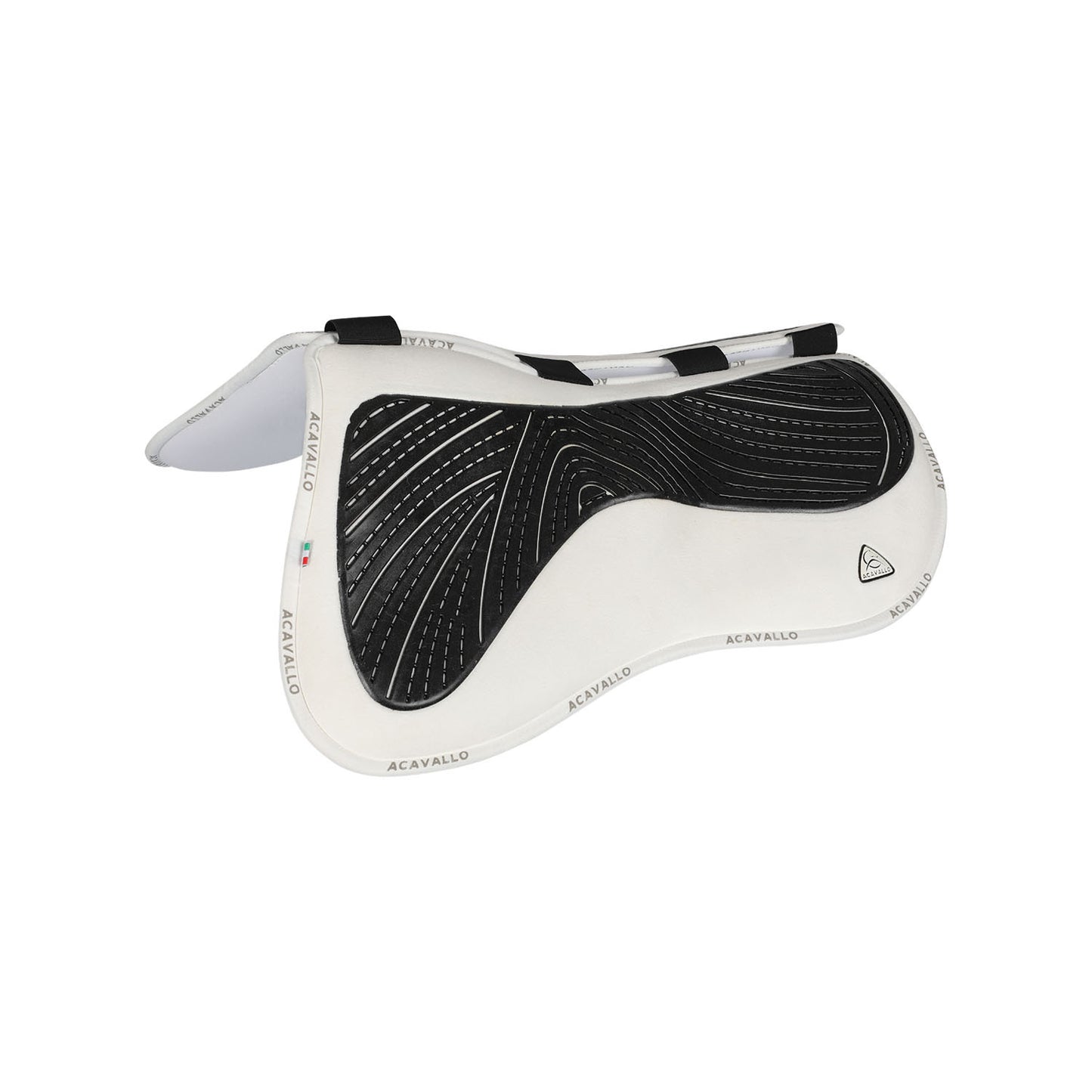 Compensador MF HPS con FS gamuza grip gel flat Acavallo - Blanco