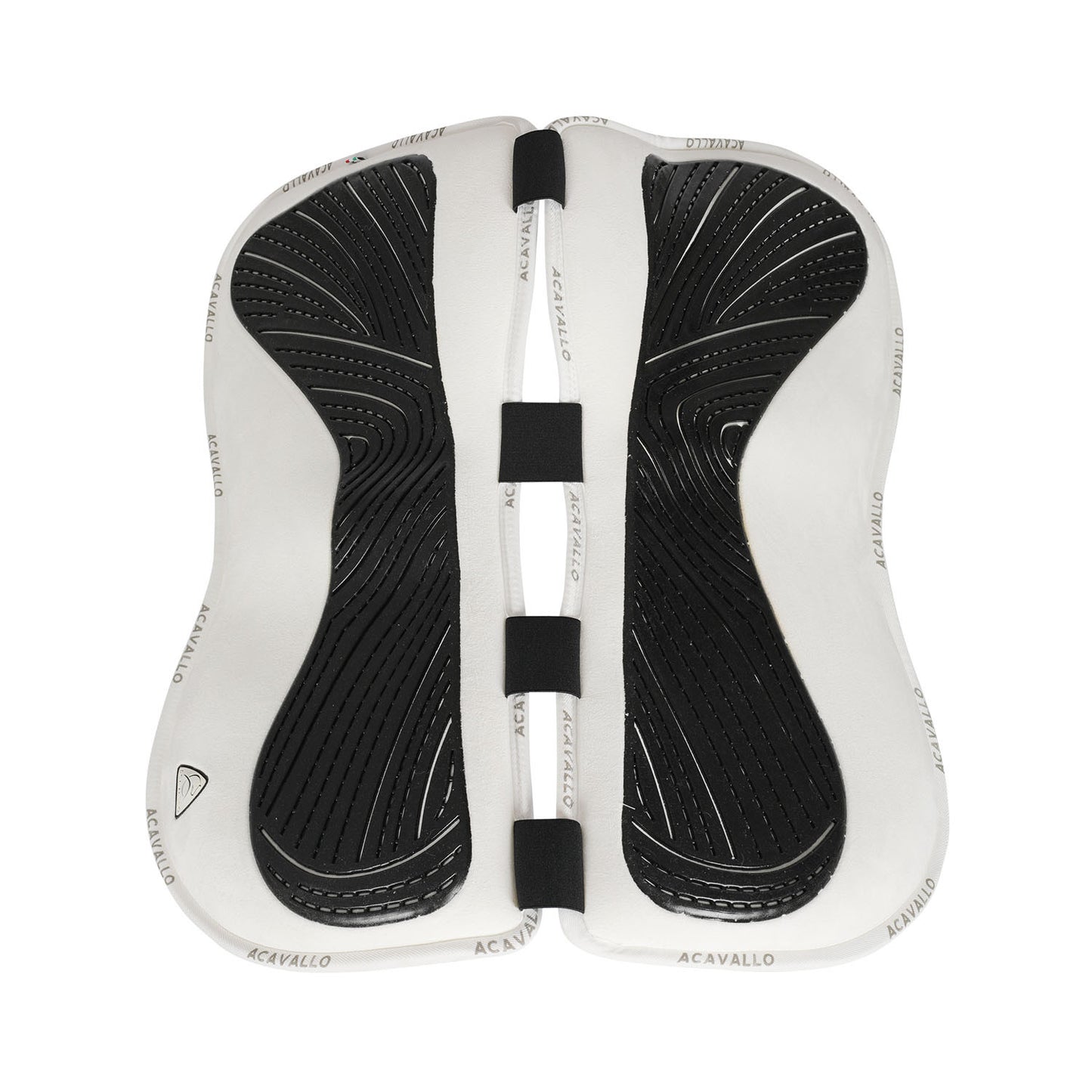 Compensador MF HPS con FS gamuza grip gel flat Acavallo - Blanco