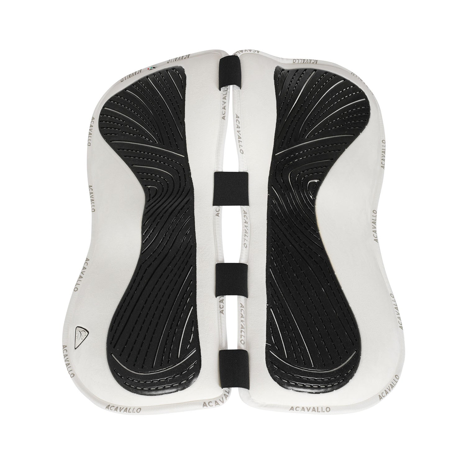 Compensador MF HPS con FS gamuza grip gel flat Acavallo - Blanco