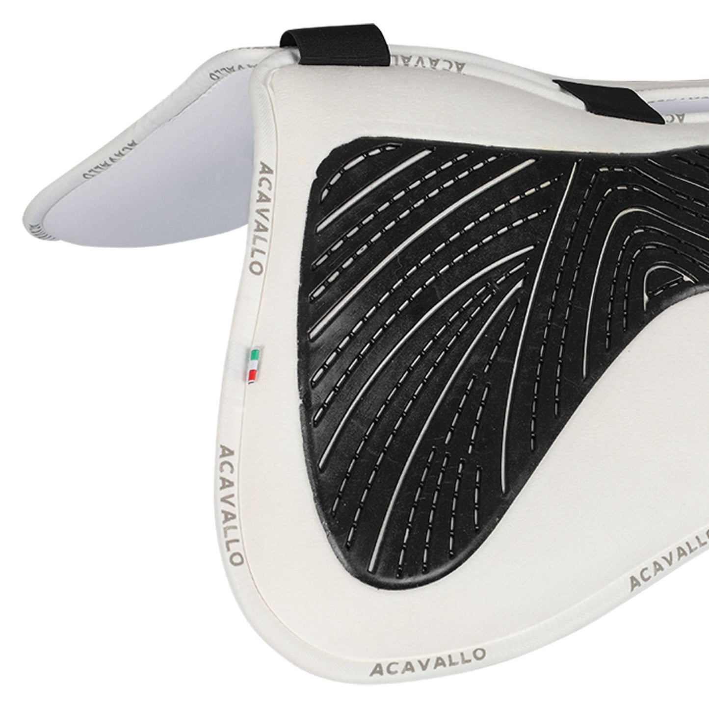 Compensador MF HPS con FS gamuza grip gel flat Acavallo - Blanco