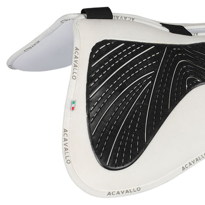 Compensador MF HPS con FS gamuza grip gel flat Acavallo - Blanco