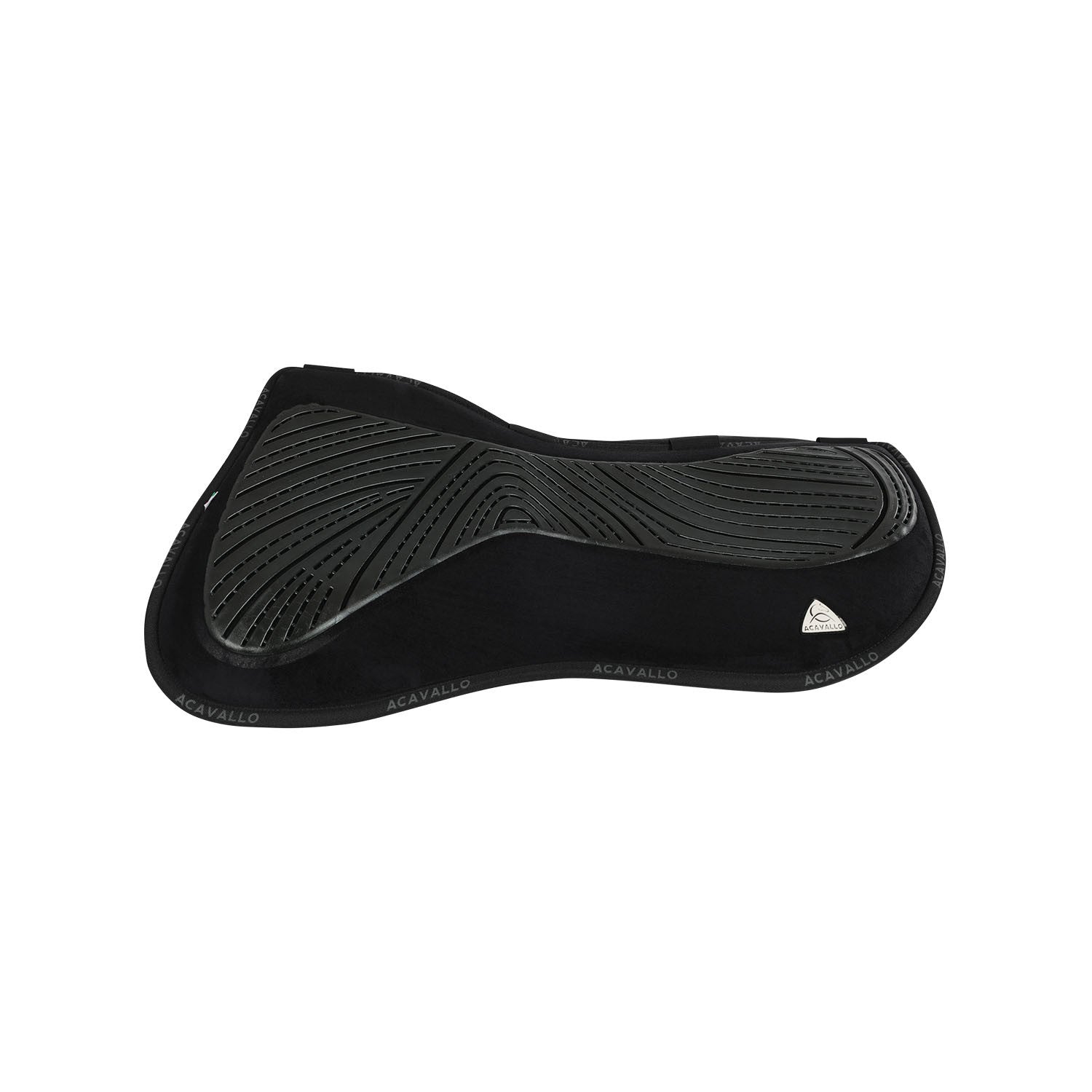 Compensador MF HPS con FS gamuza grip gel flat Acavallo - Negro