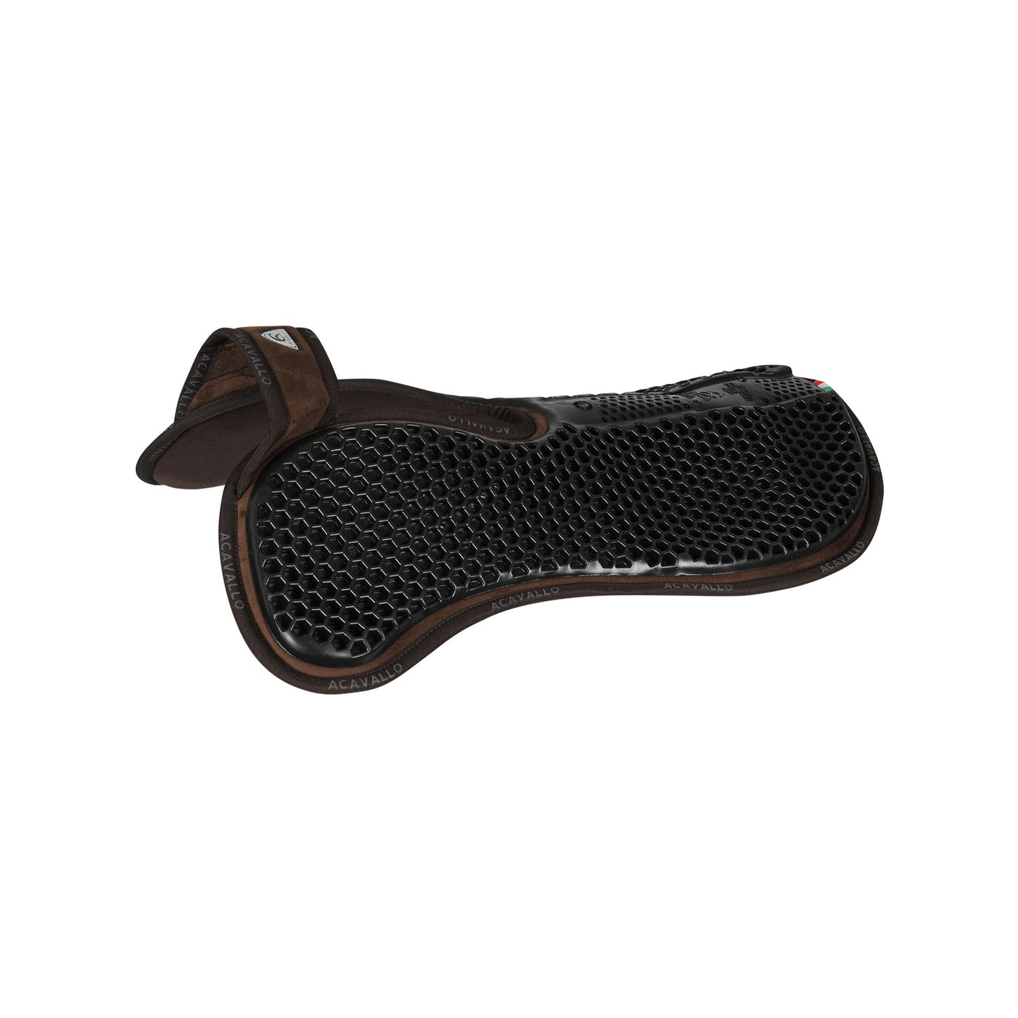 Compensador MF WFS con gamuza gel hexagonal plana Acavallo - Marrón
