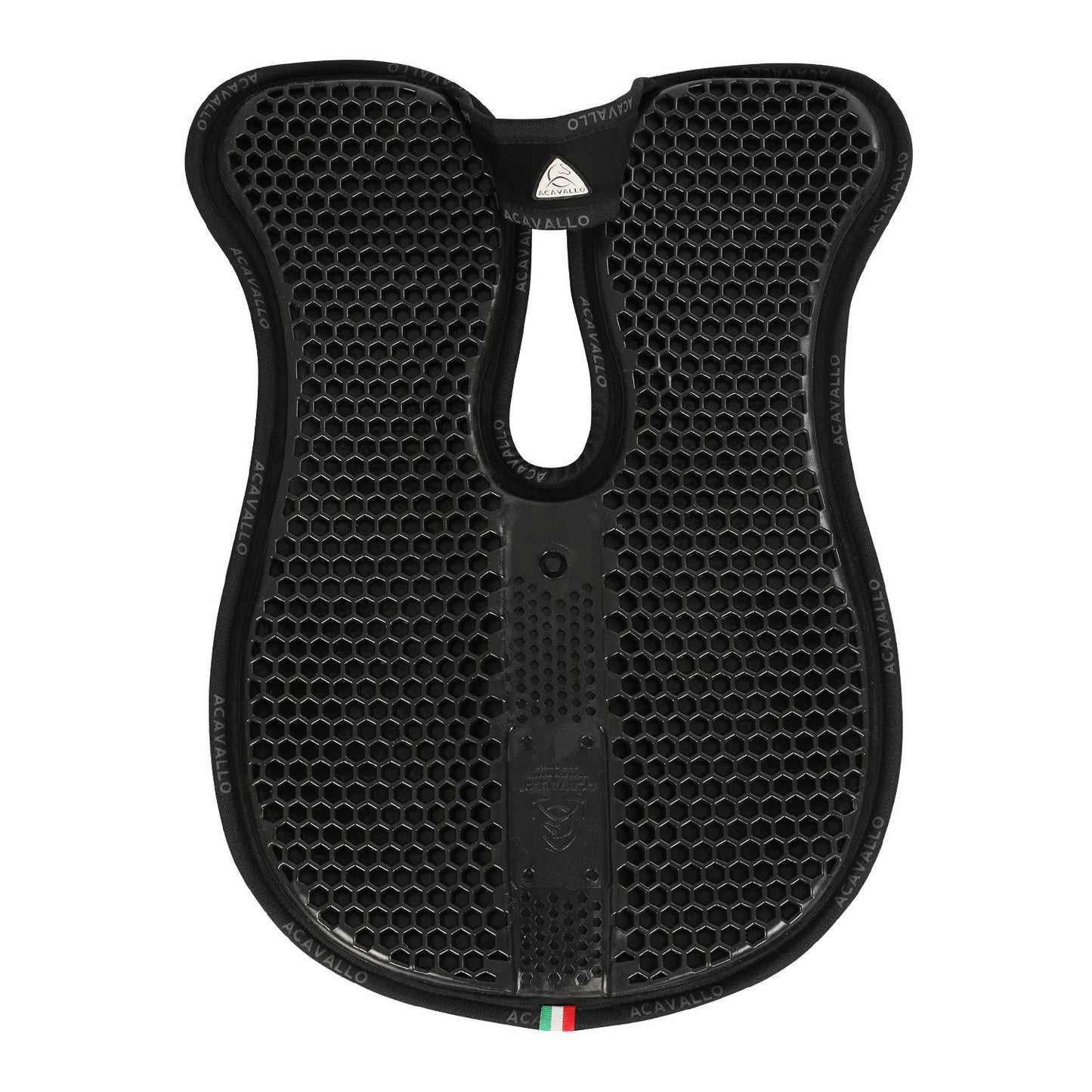 Compensador MF WFS con gamuza gel hexagonal plana Acavallo - Negro