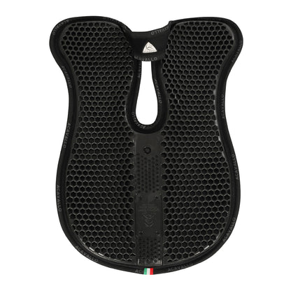 Compensador MF WFS con gamuza gel hexagonal plana Acavallo - Negro