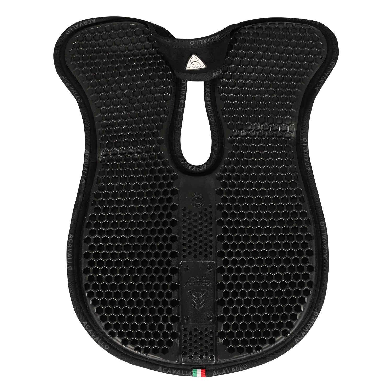 Compensador mf wfs gamuza gel hexagonal alza trasera Acavallo - Negro