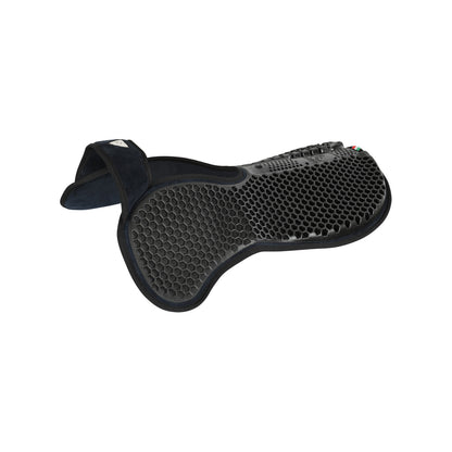 Compensador WFS gamuza gel hexagonal con alza trasera Acavallo - Azul