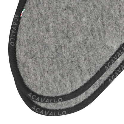 Compensador mf Jccs con Cs lana virgen flat Acavallo - Gris