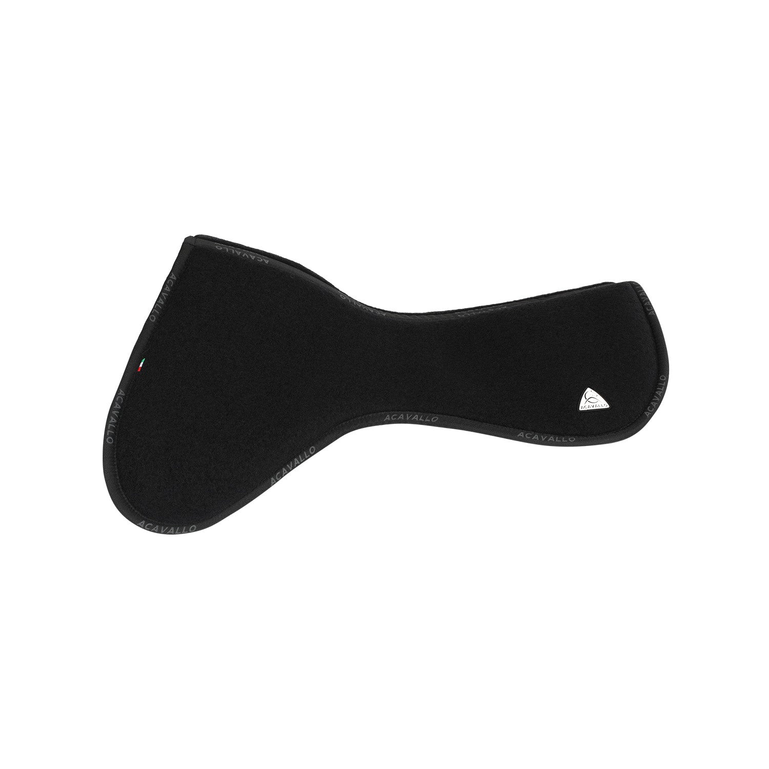Compensador mf Jccs con Cs lana virgen flat Acavallo - Negro