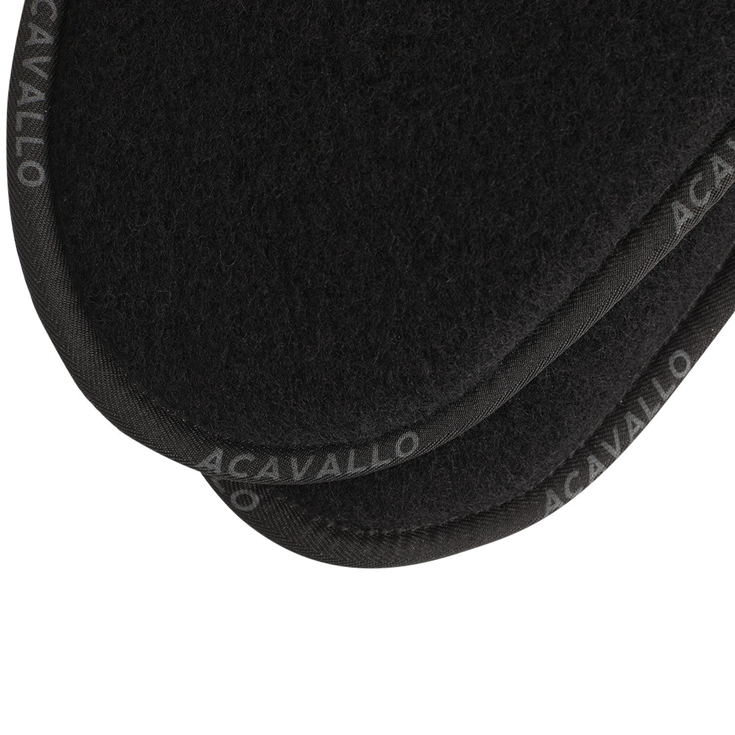 Compensador mf Jccs con Cs lana virgen flat Acavallo - Negro