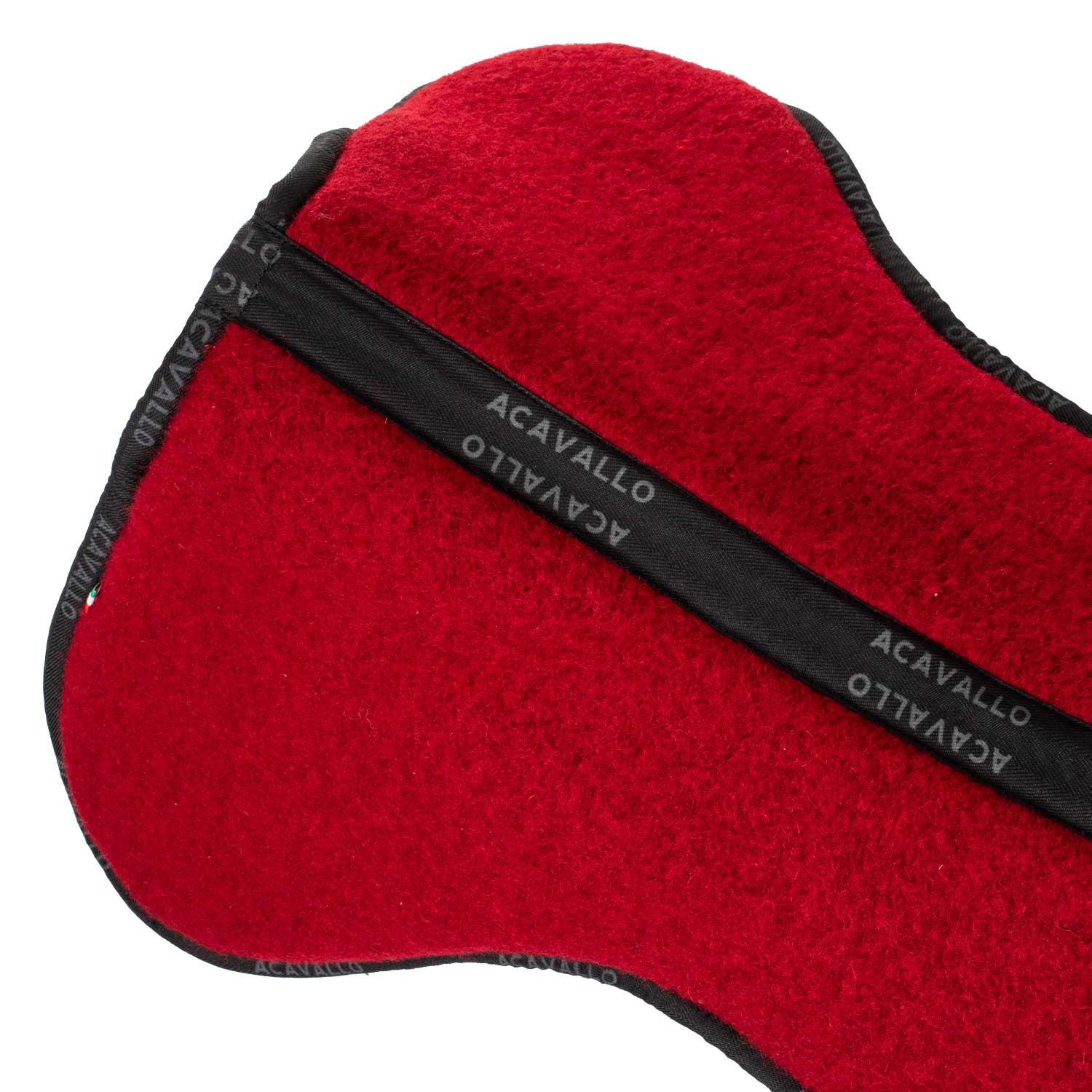 Compensador mf Jccs con Cs lana virgen flat Acavallo - Rojo