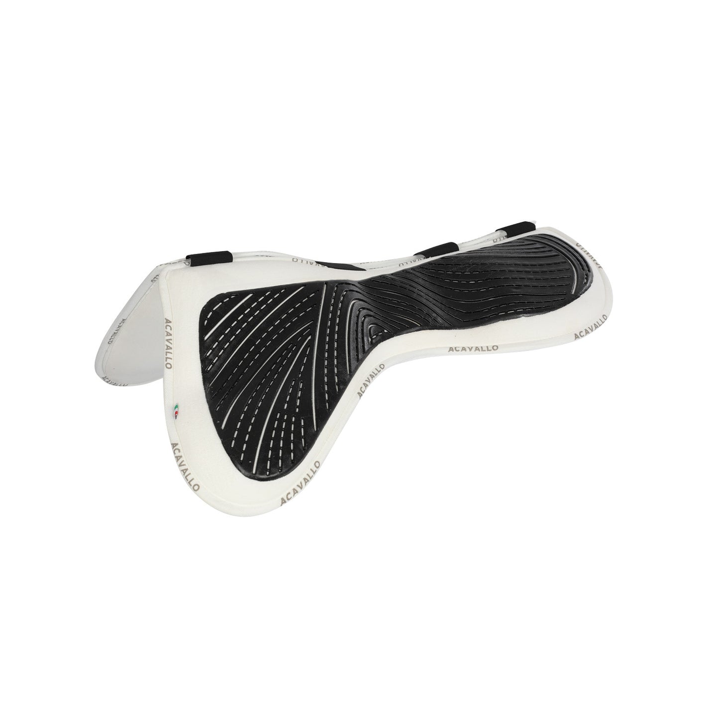 Compensador MF con JCCS CW-FS gamuza grip gel flat Acavallo - Blanco