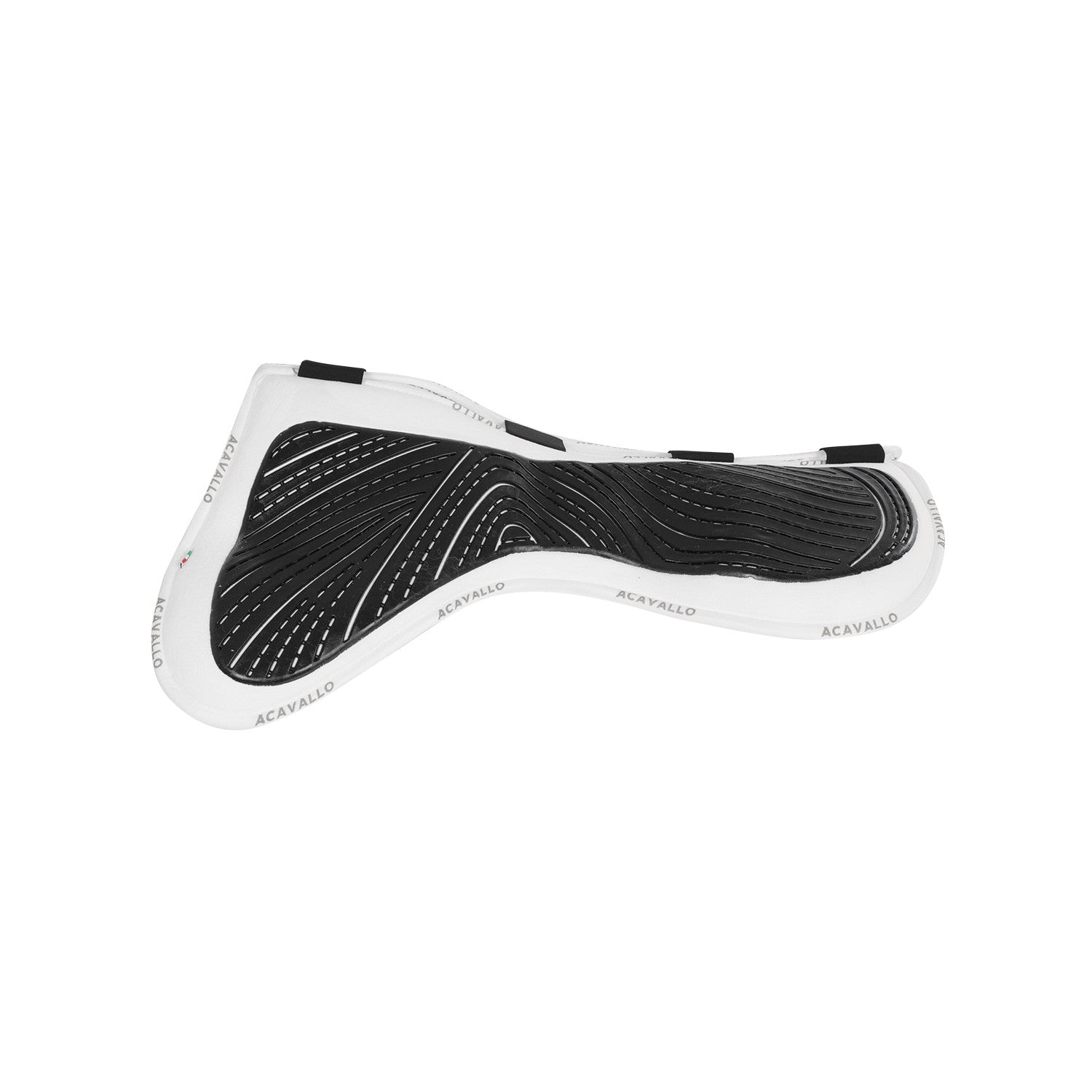 Compensador MF con JCCS CW-FS gamuza grip gel flat Acavallo - Blanco