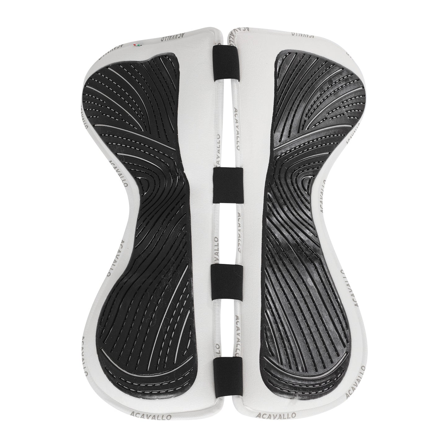 Compensador MF con JCCS CW-FS gamuza grip gel flat Acavallo - Blanco