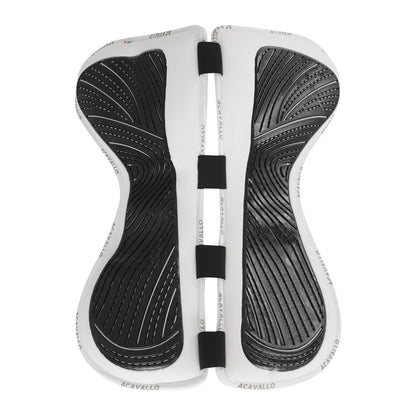 Compensador MF con JCCS CW-FS gamuza grip gel flat Acavallo - Blanco