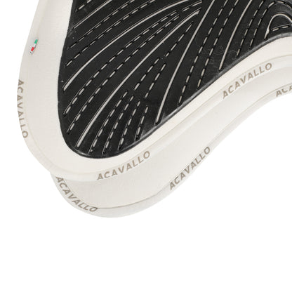 Compensador MF con JCCS CW-FS gamuza grip gel flat Acavallo - Blanco