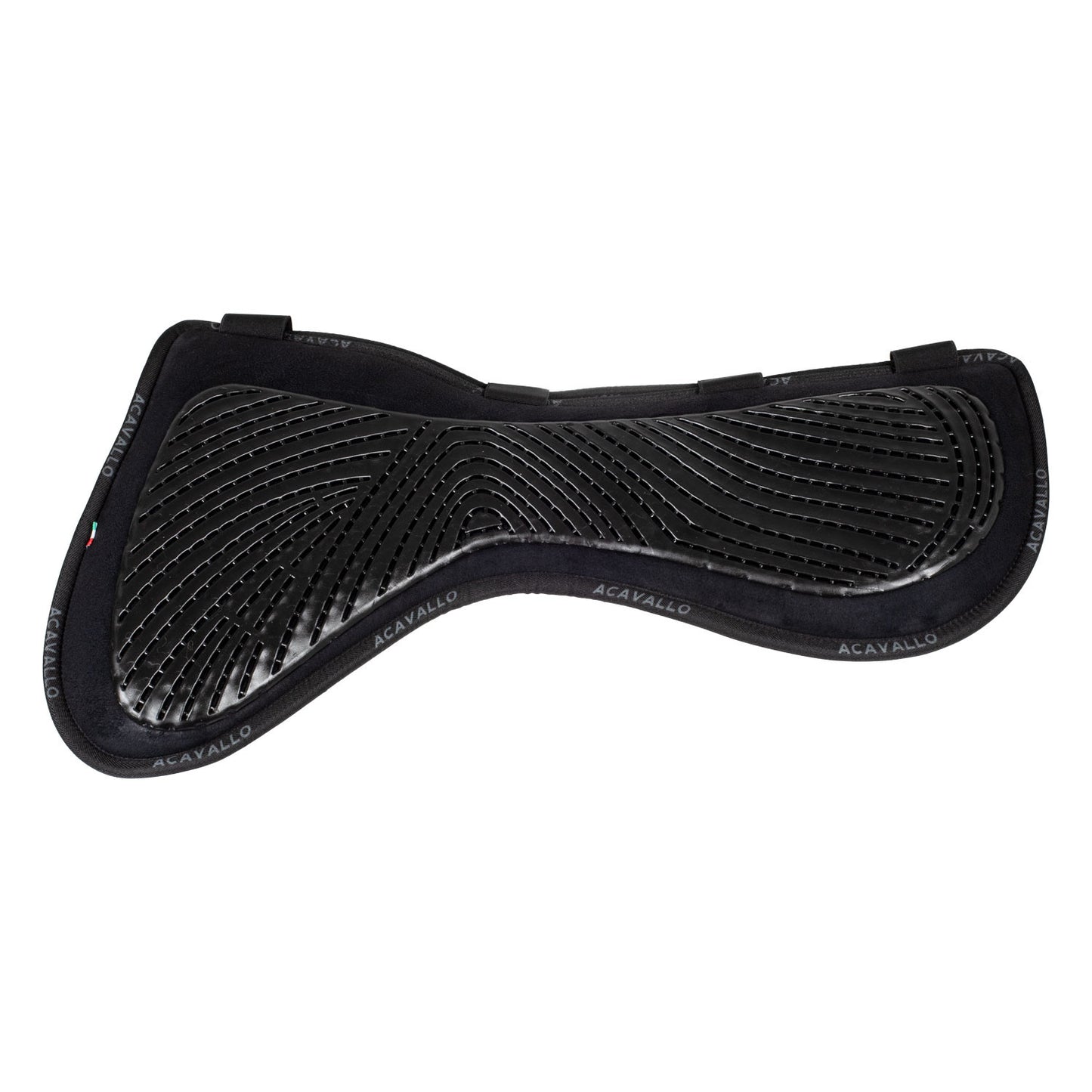 Compensador MF con JCCS CW-FS gamuza grip gel flat Acavallo - Negro