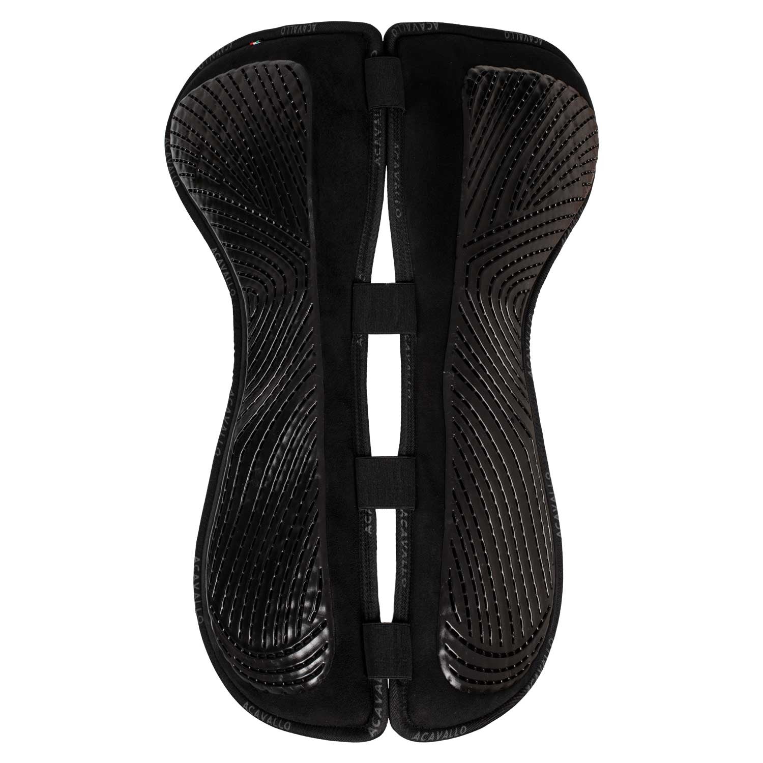 Compensador MF con JCCS CW-FS gamuza grip gel flat Acavallo - Negro