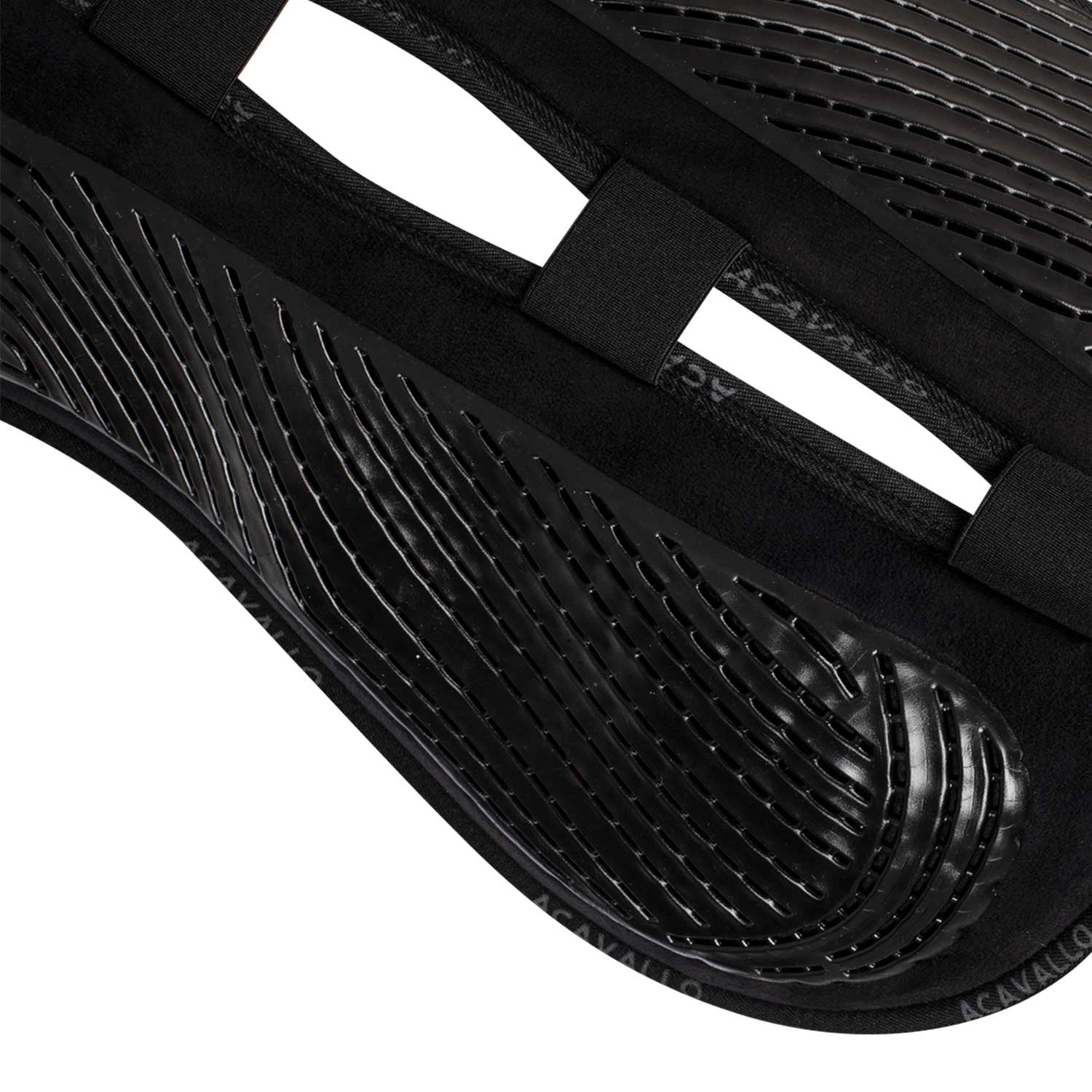Compensador MF con JCCS CW-FS gamuza grip gel flat Acavallo - Negro