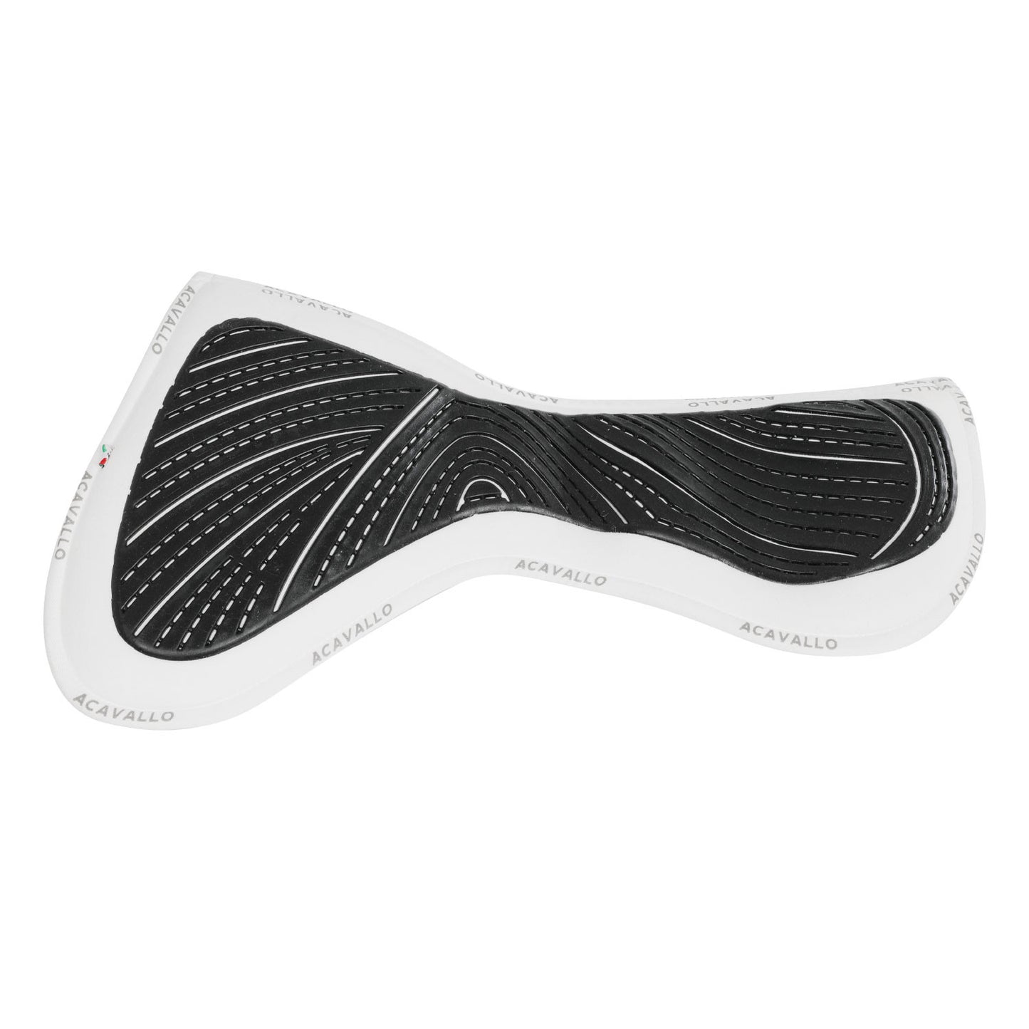 Compensador MF JCCS con CW-CS gamuza grip gel flat Acavallo - Blanco