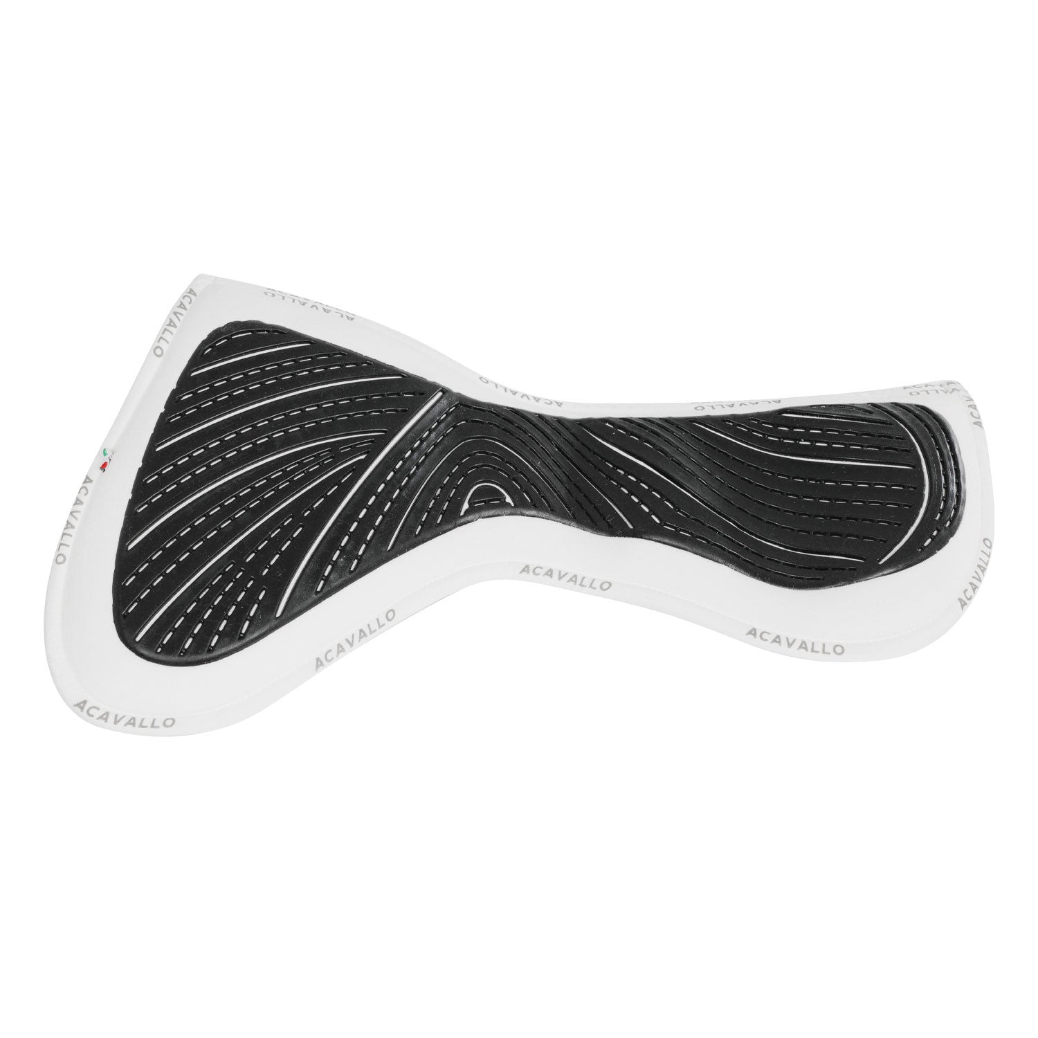 Compensador MF JCCS con CW-CS gamuza grip gel flat Acavallo - Blanco