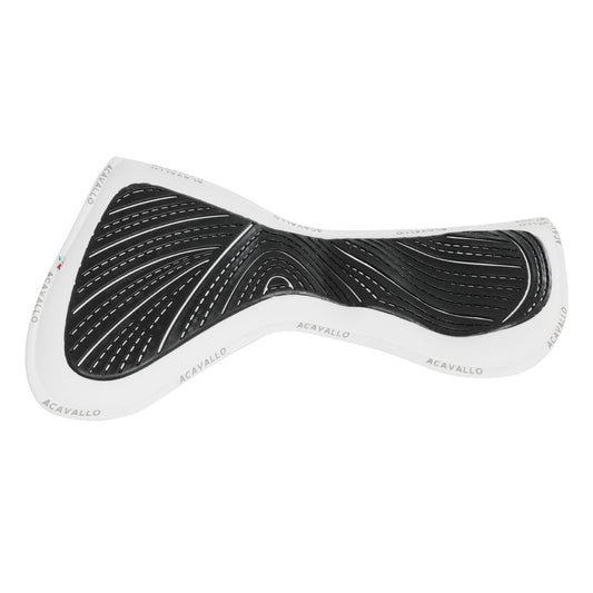 Compensador MF JCCS con CW-CS gamuza grip gel flat Acavallo - Blanco