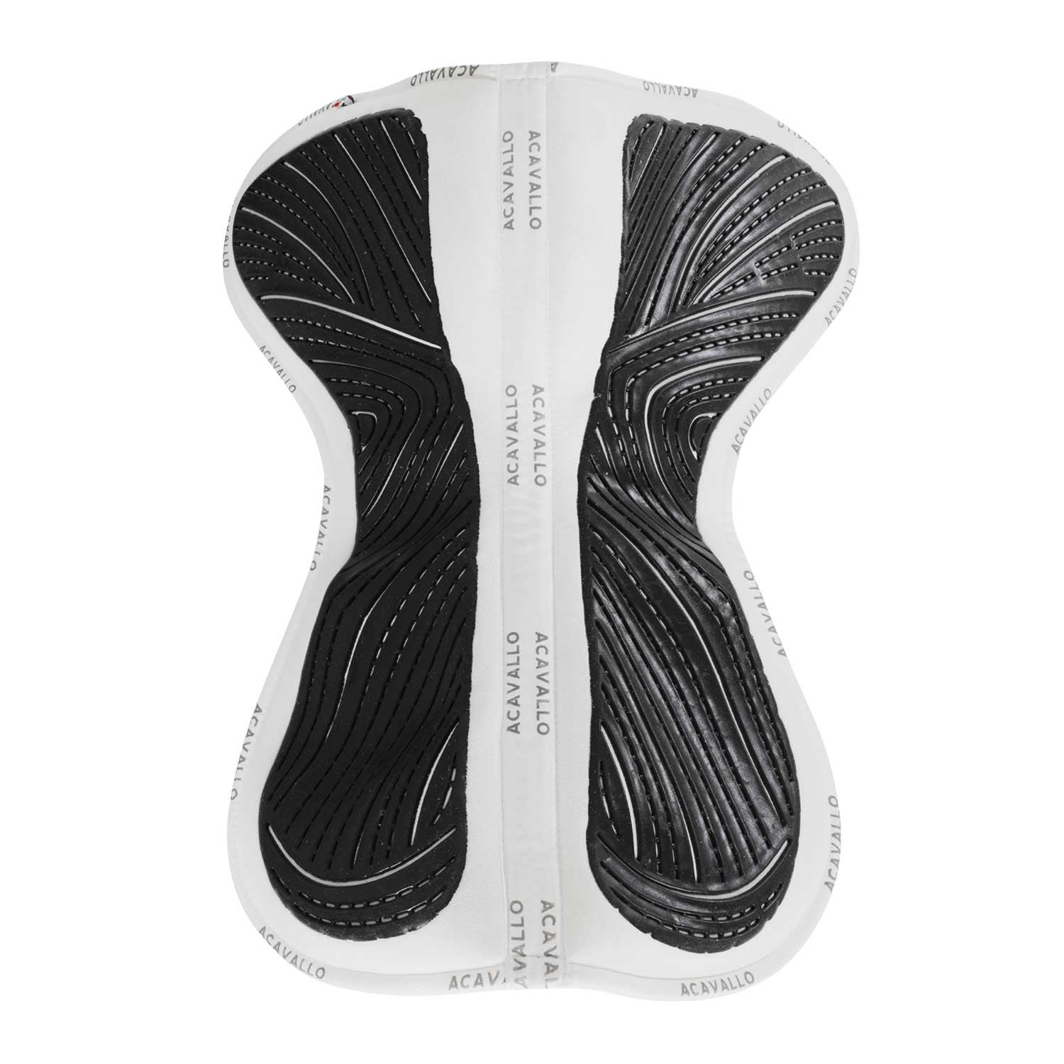 Compensador MF JCCS con CW-CS gamuza grip gel flat Acavallo - Blanco