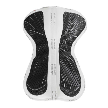 Compensador MF JCCS con CW-CS gamuza grip gel flat Acavallo - Blanco