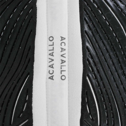 Compensador MF JCCS con CW-CS gamuza grip gel flat Acavallo - Blanco