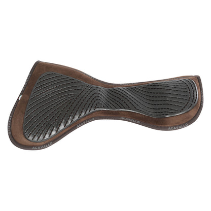 Compensador MF JCCS con CW-CS gamuza grip gel flat Acavallo - Marrón