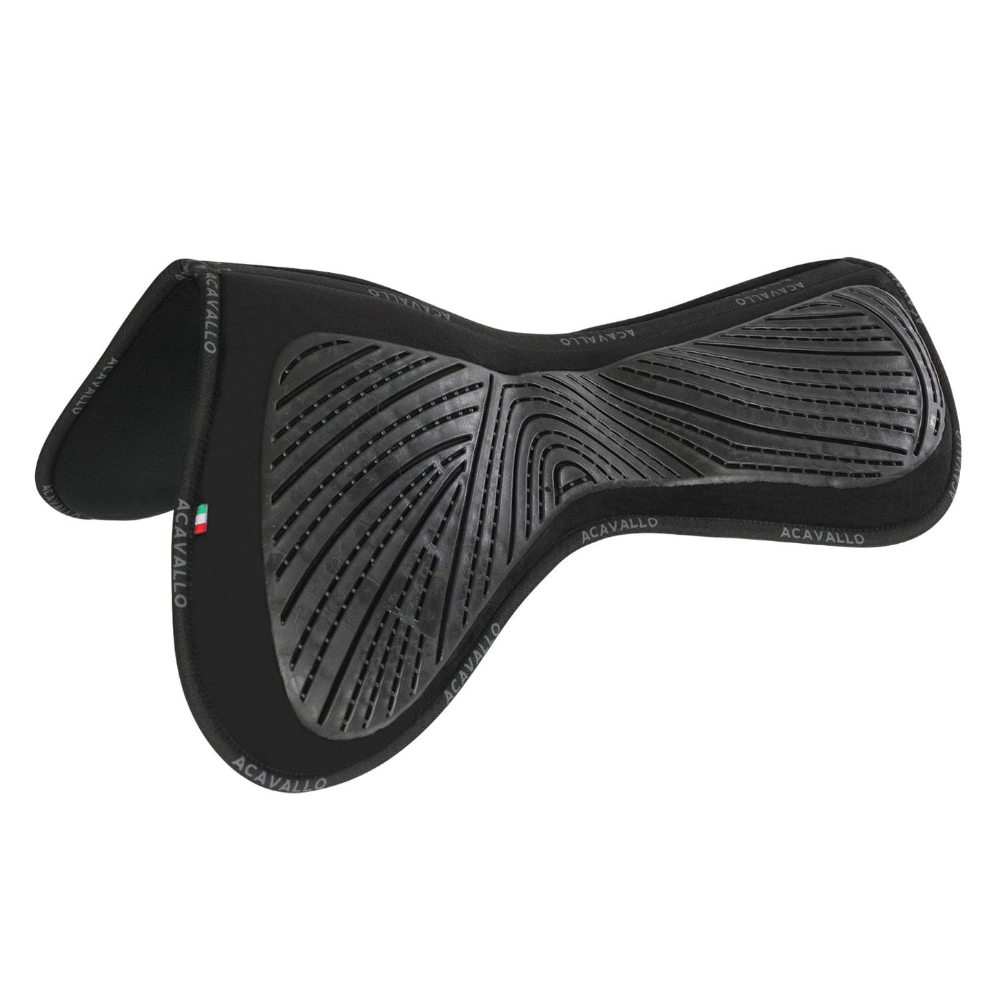 Compensador MF JCCS con CW-CS gamuza grip gel flat Acavallo - Negro