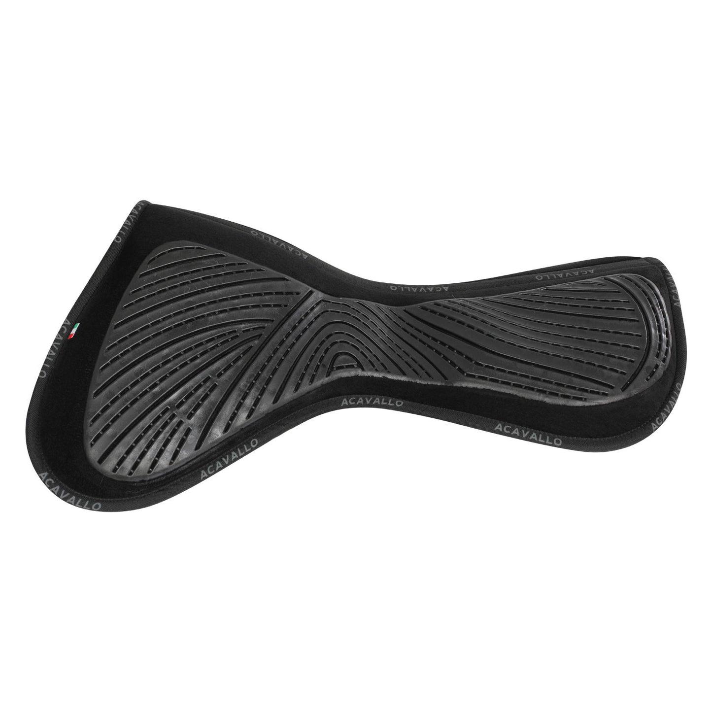 Compensador MF JCCS con CW-CS gamuza grip gel flat Acavallo - Negro