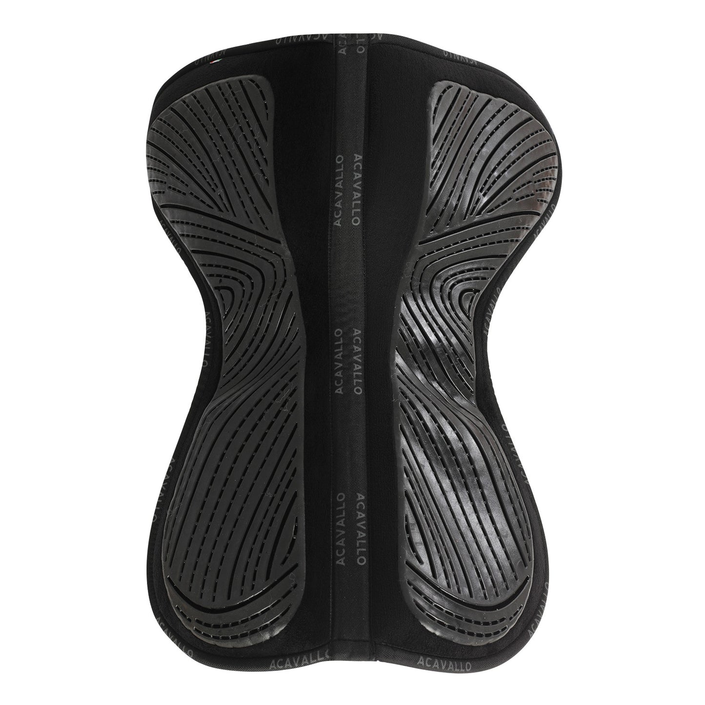 Compensador MF JCCS con CW-CS gamuza grip gel flat Acavallo - Negro