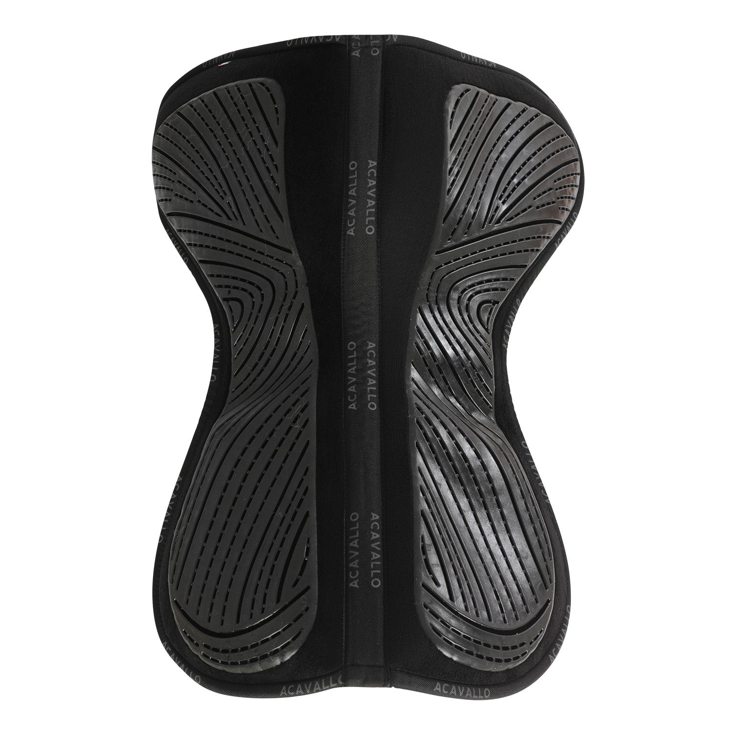 Compensador MF JCCS con CW-CS gamuza grip gel flat Acavallo - Negro