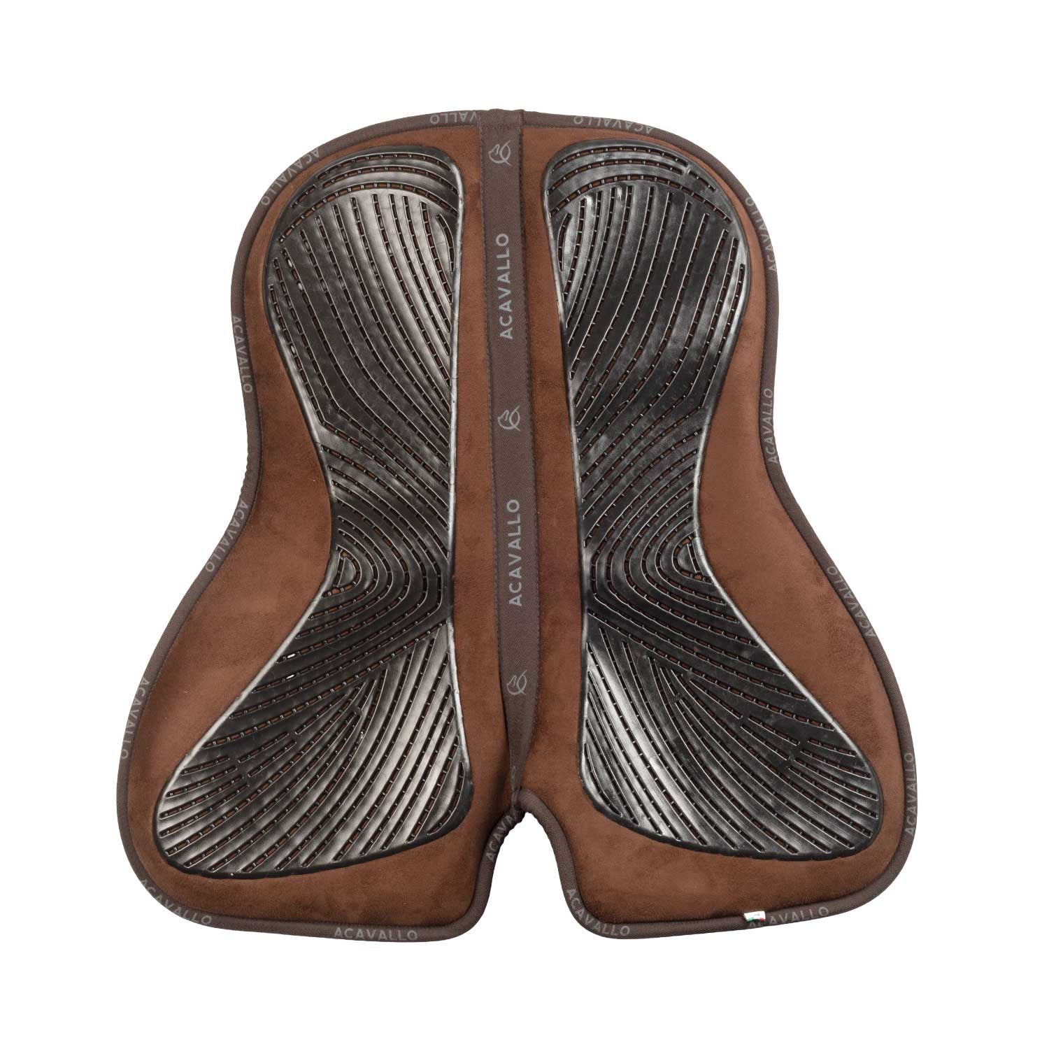 Compensador de dressade MF JCCS CW-CS ante grip gel flat Acavallo - Marrón