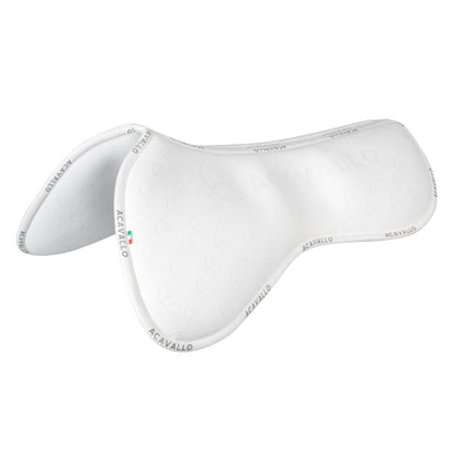 Compensador mf ds sw-3ds con empuñadura de gamuza y silicona plana Acavallo - Blanco
