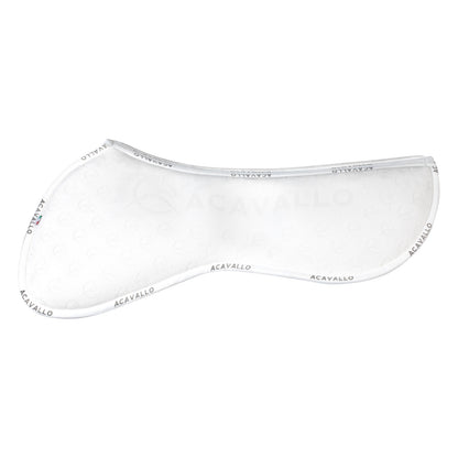 Compensador mf ds sw-3ds con empuñadura de gamuza y silicona plana Acavallo - Blanco