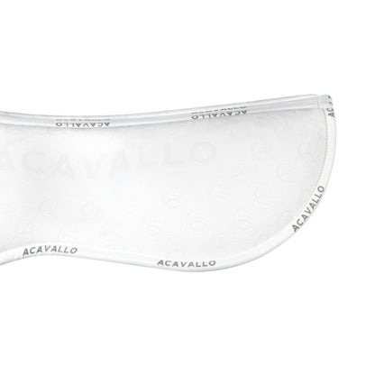 Compensador mf ds sw-3ds con empuñadura de gamuza y silicona plana Acavallo - Blanco
