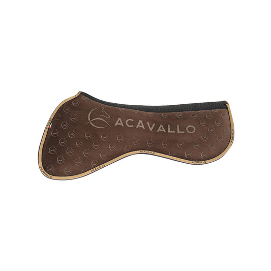 Compensador mf ds sw-3ds con empuñadura de gamuza y silicona plana Acavallo - Marrón