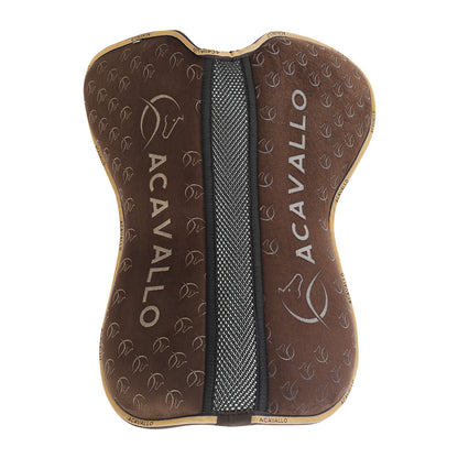 Compensador mf ds sw-3ds con empuñadura de gamuza y silicona plana Acavallo - Marrón