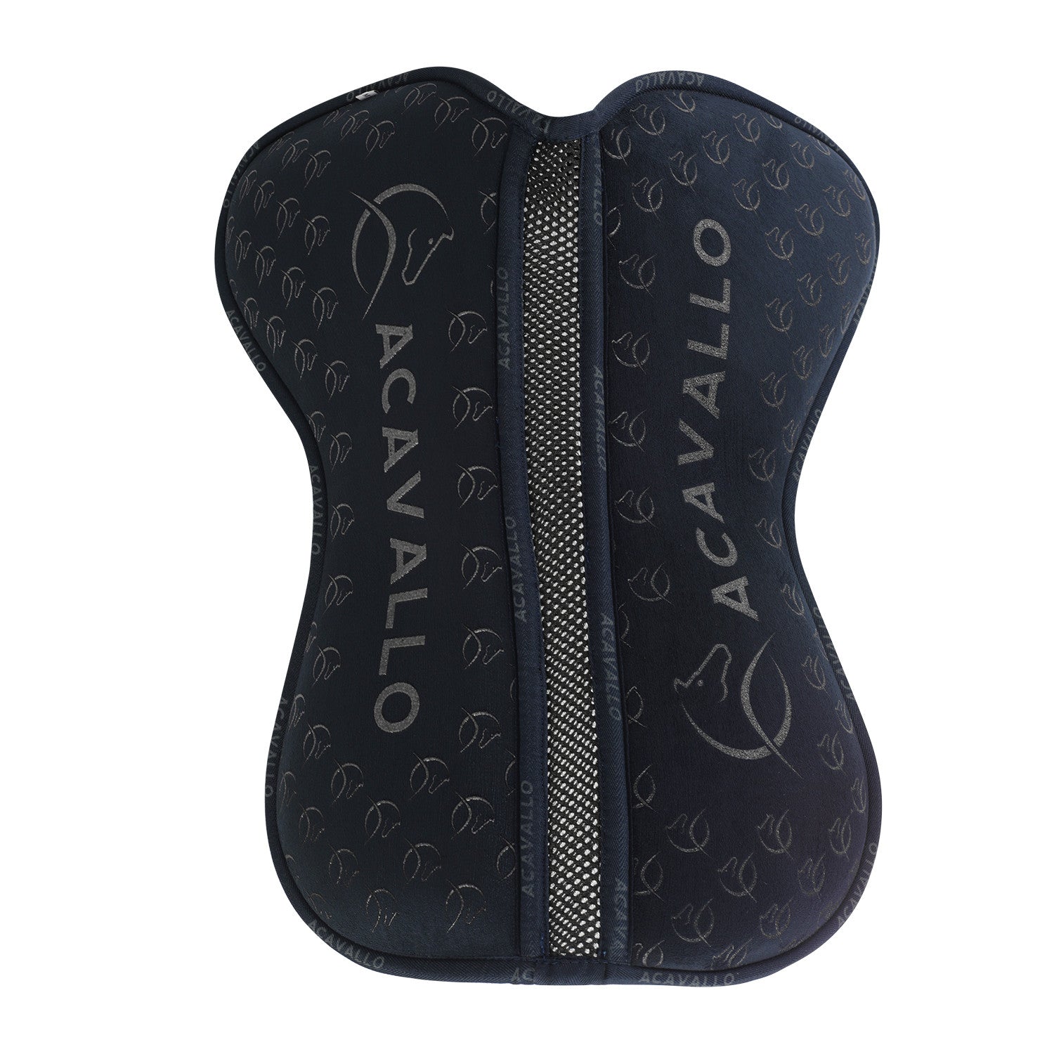 Compensador mf ds sw-3ds con empuñadura de gamuza y silicona plana Acavallo - Azul